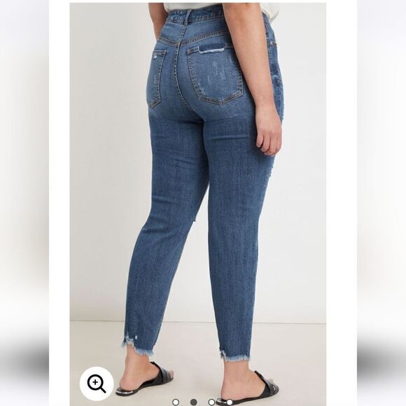 Eloquii distressed skinny jeans, 16G - Picture 2 of 13